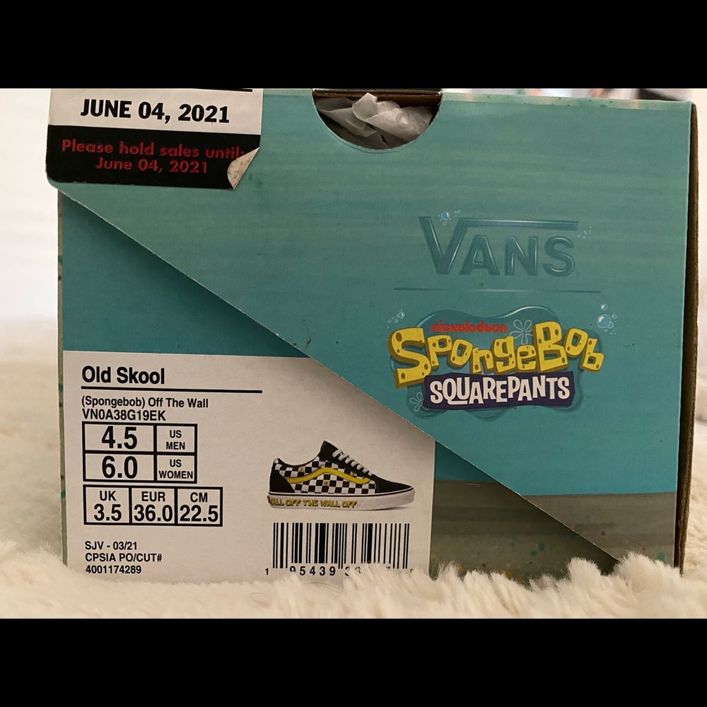 Vans SpongeBob Shoes.